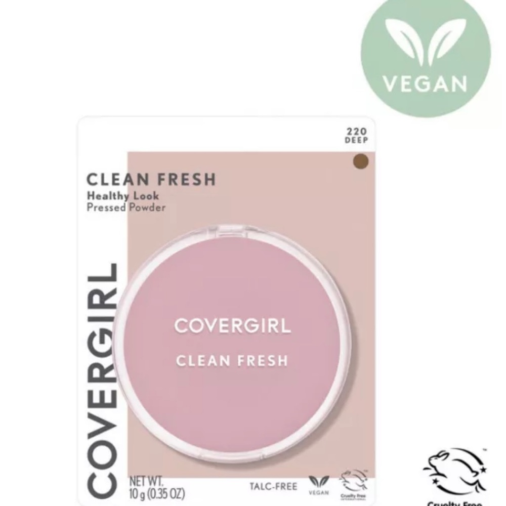 NEW Covergirl,Clean Fresh,Powder,Color #220 Deep